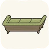 Lounge Sofas StripedGreenSofa.png