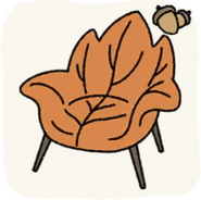 Fall Leaf Sofa Chair