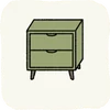 Bedroom Nightstands GreenNightstand.png