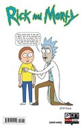 Limited 1 for 50 Retailer Incentive Variant Cover. Art by Justin Roiland