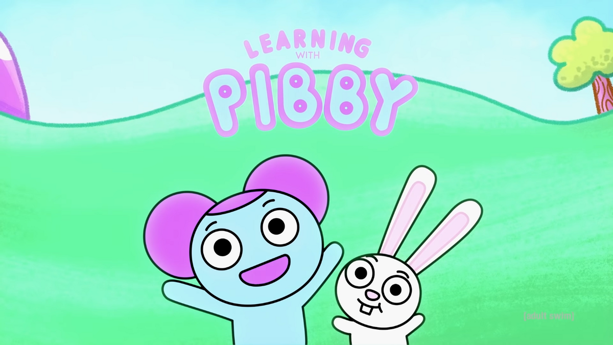 Come and Learn with Pibby, our only hope in the upcoming Cartoon Apocalypse, by M N A