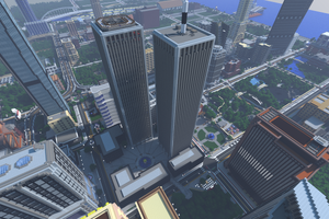 Trade Center Adustelan from above, November 2015