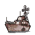 Red Lazurian Gunboat