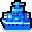 Blue Battleship Map Sprite