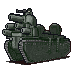 Black Lazurian War Tank