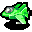 Green Fighter Map Sprite