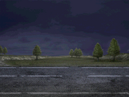 Days of Ruin road, night.