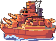 Orange Star Battleship