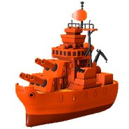 Orange Star Battleship