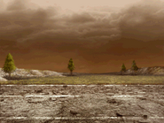 Days of Ruin road, dusk.