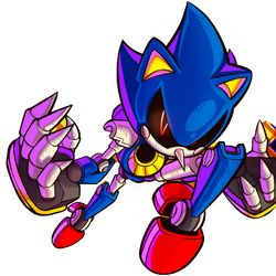 MECHA SONIC by CryoGX on Newgrounds