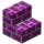 Magenta Bricks Stairs