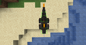 一只烬蜥的碰撞箱。