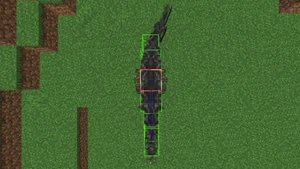 A Spinoledon's hitboxes.