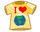 I Love Earth Badge