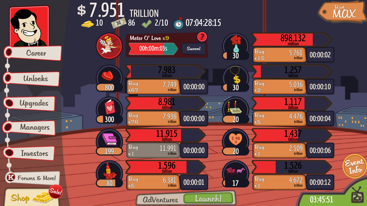 For the Love of Money AdVenture Capitalist Wiki Fandom