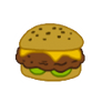 Burger Badge