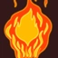 Icon flame passive