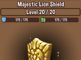 Majestic Lion Shield