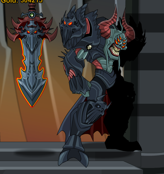 Kartos on X: Dragonknight of Nulgath After lot of tweaking to match the # AQW body shape, here the final view + Dragonsword of Nulgath👌   / X