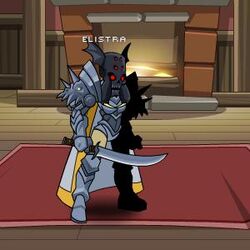 Curved dagger