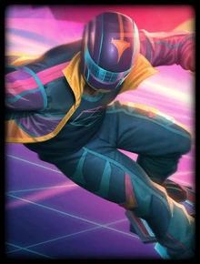 T Poseidon VaporWave Card