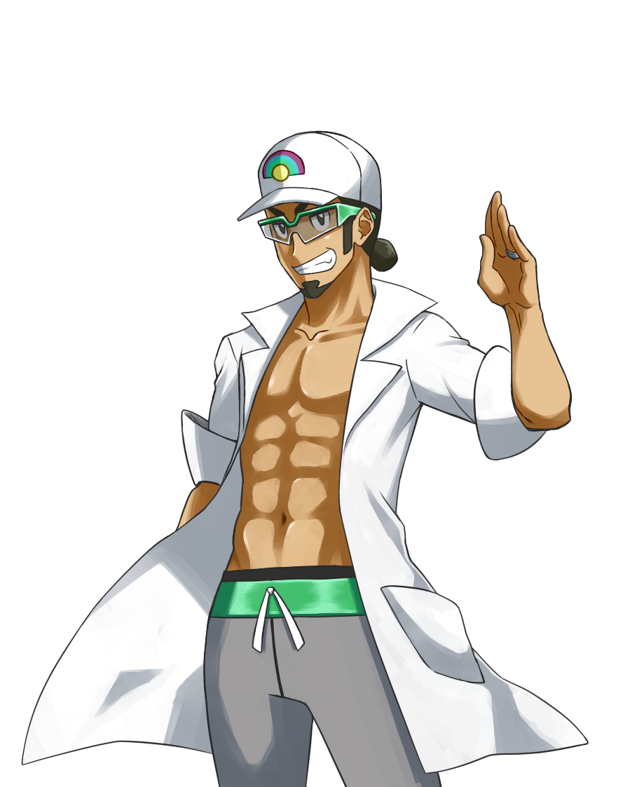 Personagens: Prof. Kukui (Prof. Nogueira) – Pokémon Mythology