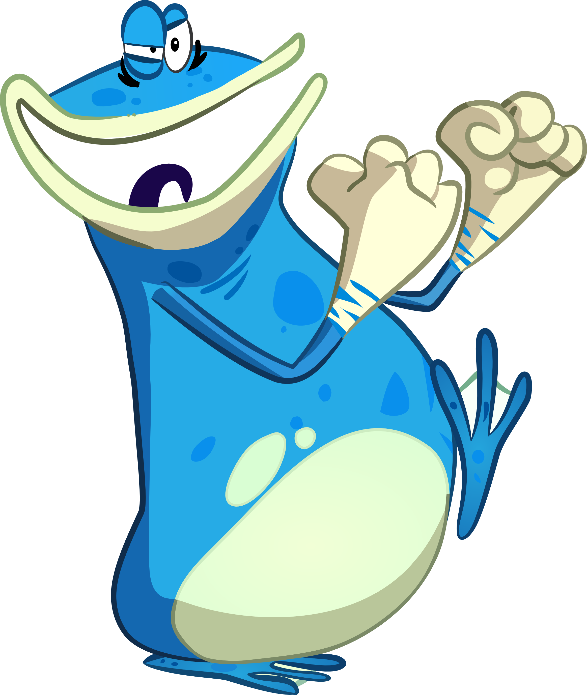 Azoo's Rayman arts / fiction / game concepts - Rayman Pirate-Community, image size:2327x2756