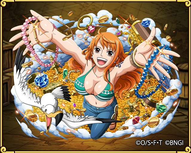 One Piece - Nami, the super cool navigator of the next pirate king!