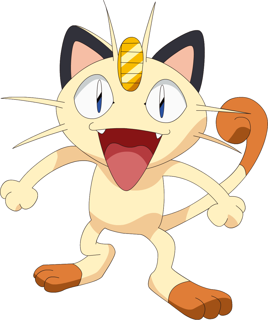 Pokémon Meowth Eat Tamato Berry🔥 #Pokémon #Meowth #SpicyFood