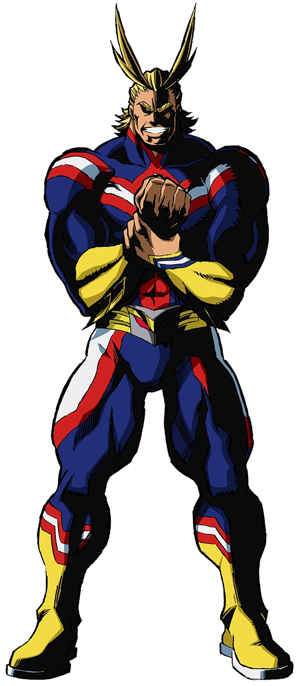 all might, yagi toshinori, and all for one (boku no hero academia) drawn by trevo_(trevoshere)
