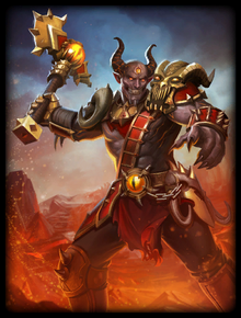 T Thor BrimstoneDemon Card