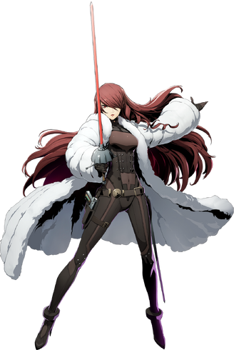 armor artemisia (megami tensei) bodysuit gun kirijou mitsuru persona  persona 3 persona 4 skintight sword watermark weapon