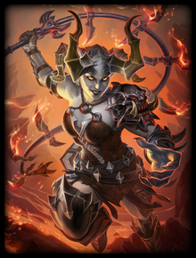 T Bellona Demon Card