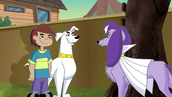 Kevin with Krypto and Briany