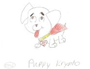 Puppy Krypto by KartoonKrazy974