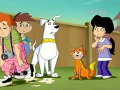 Bailey, Krypto, Streaky, Kevin, and Andrea