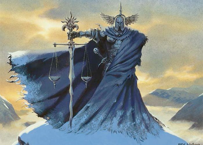 Tyr, a D&D 5e deity, Gods and Deities