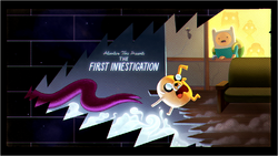 The First Investigation title card