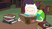 S2e15 Finn reading