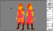 Modelsheet flameprince