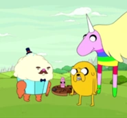 Mr. Pasticciotto e Jake discutono