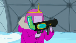 S4 E19 Princess Bubblegum holding ball blaster