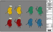 Modelsheet jellybeanpeople