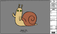 Modelsheet snail - possessed