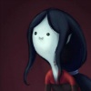 Marceline hearing her fry song.