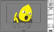 Modelsheet Earl of Lemongrab with Mouth Open - Special Pose