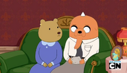 Kim Kil Whan avec sa femme, Pat.