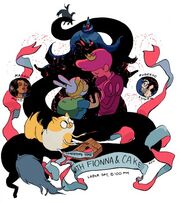 Adv with fionna and cake promo