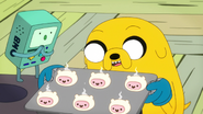 S6e28 BMO and Jake with fresh Finn cakes
